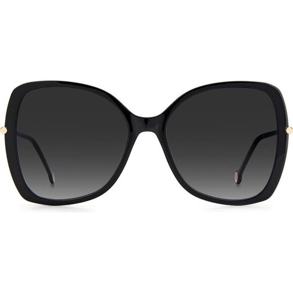 CAROLINA HERRERA BLACK 55mm Gradient Square Sunglasses - Picture 2 of 9